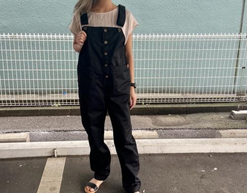 アメリ×ユニバーサルオーバーオールのサロペット