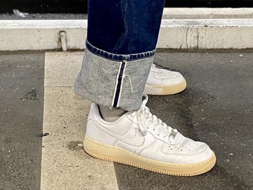 デニムパンツのメンズ