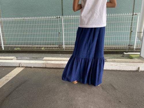 ヌキテパのワイドパンツ