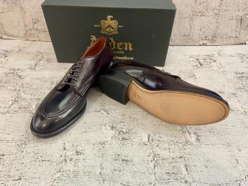 コードバンモックトゥシューズのメンズ