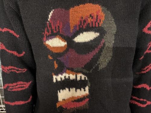 ウールニットのニット