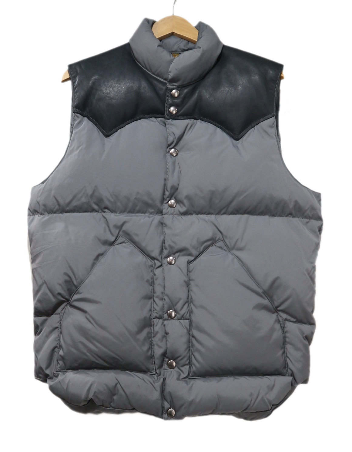 Rocky Mountain Featherbed ダウンベスト 黒 グレー Rocky Mountain Featherbed/ロッキーマウンテンフェザーベッド』から