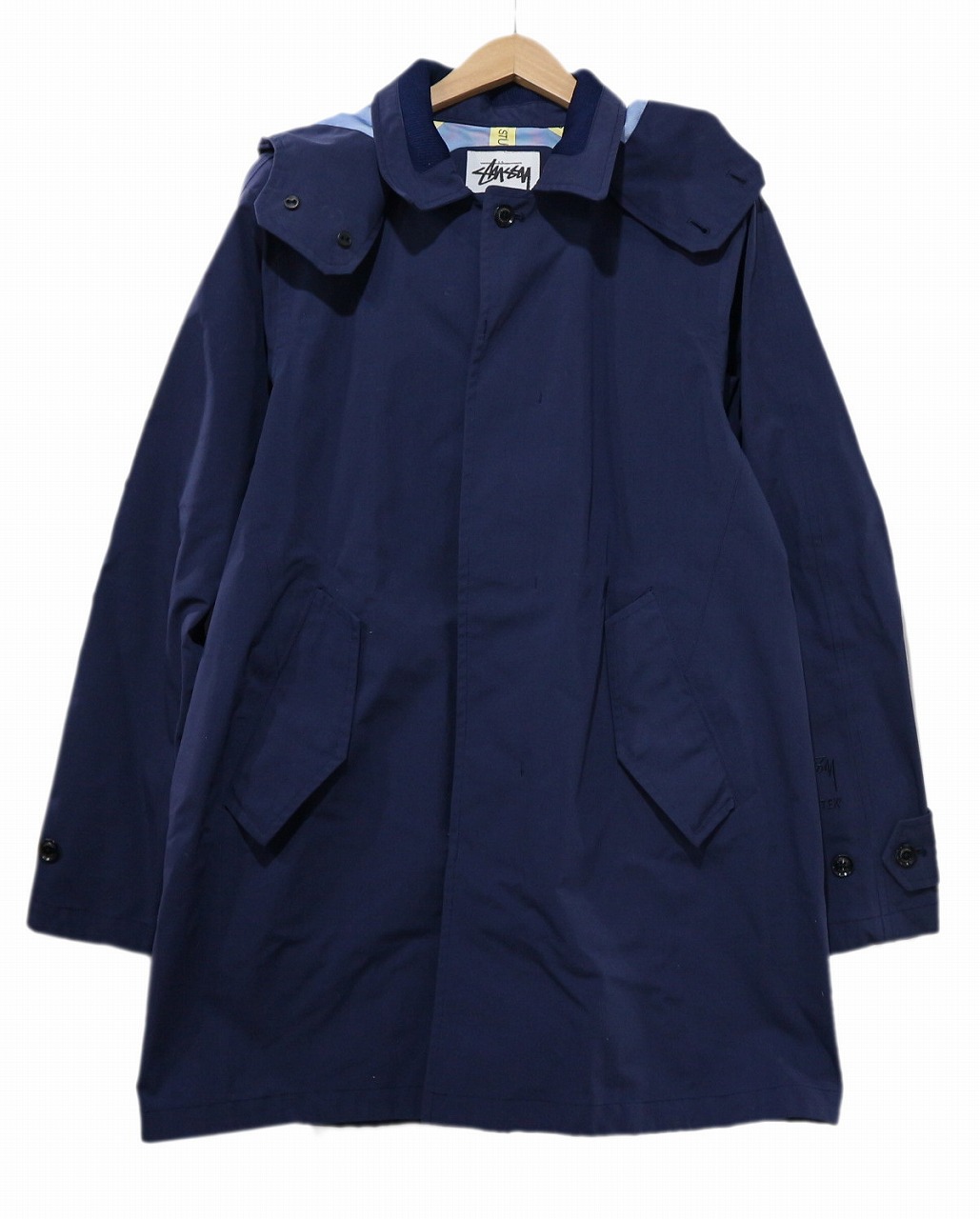 STUSSY GORE TEX ステンカラーコート ゴアテックス - アウター