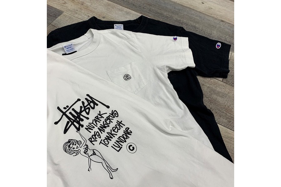 Stussy ステューシー これから活躍間違いなし コラボアイテムをご紹介致します 古着買取トレファクスタイル亀戸2号店 19 04 25発行