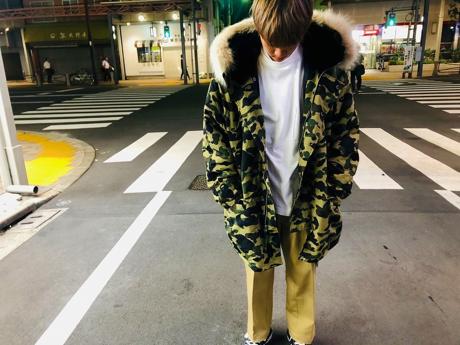 A BATHING APE/ア ベイシング エイプ】定番の1stモンキーカモ