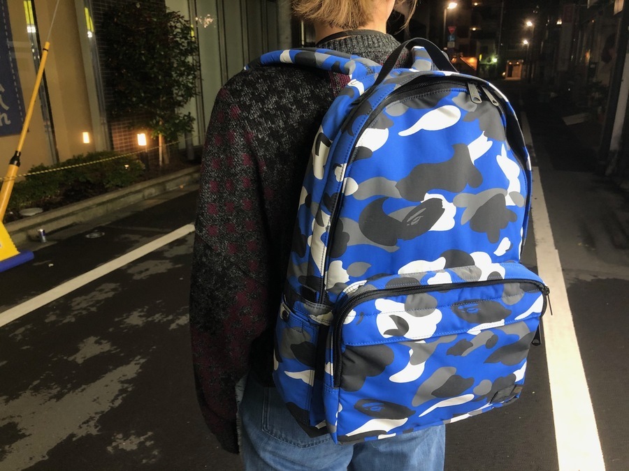 A BATHING APE×PORTER/アベイシングエイプ×ポーター】カモ柄リュック ...