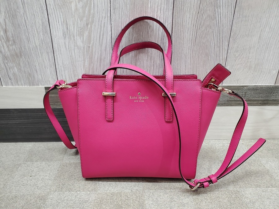 kate spade ケイト・スペード2wayトート＆ショルダーバッグ ピンク