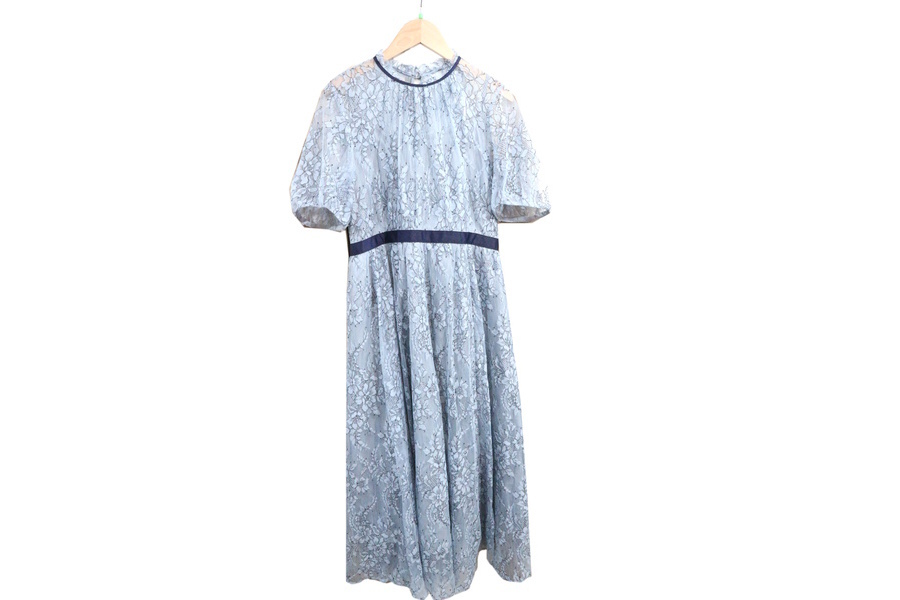 Jillstuart ジルスチュアート レース グログランベルトワンピース 125 年モデル 入荷情報 古着買取トレファクスタイル亀戸2号店 07 05発行