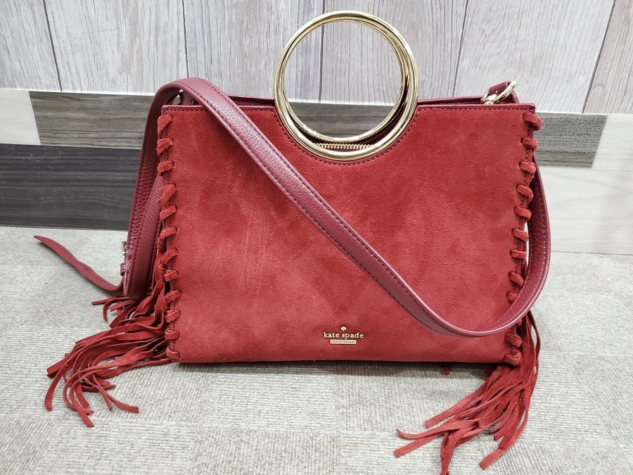 Kate Spade/ケイトスペード】フリンジショルダーバッグ PXRU9318