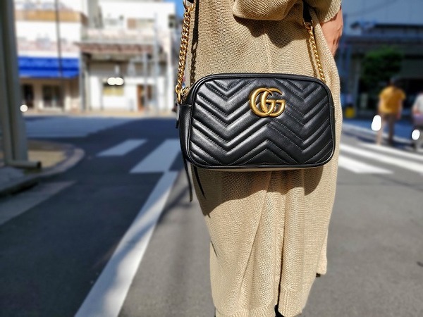 人気ラグジュアリーブランドの【GUCCI/グッチ】よりGGマーモント