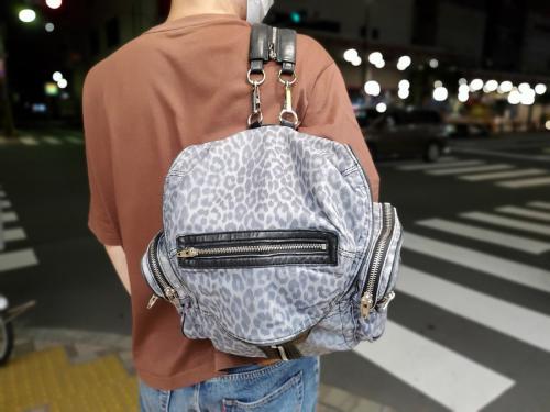 バッグ alexander wang 3way bag ALEXANDER WANG レザーバックパック 3WAY