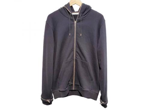 ジバンシーのZip-detail cotton-jersey hoody