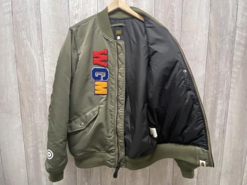 ア・ベイシング・エイプのシャーク MA-1ジャケット