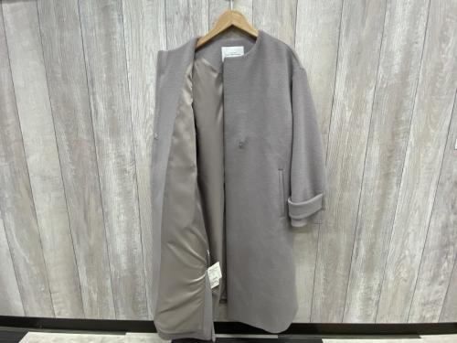 グリーンレーベルリラクシングのアンゴラノーカラーコート