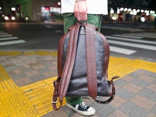 ツチヤカバンのトーンオイル　ソフトバックパック