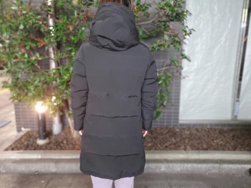 ダントンのタッサーロングダウンコート