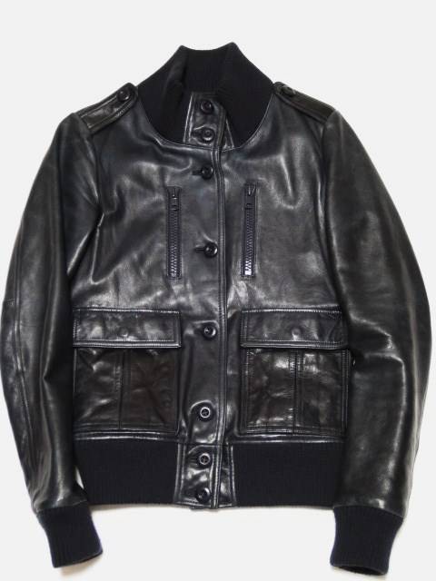 【moussy】レザージャケット MOUSSY マウジー moussy LEATHER OVER RIDERS JACKET （ブラック