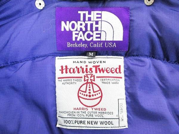 美品　ノースフェイス　ハリスツイード　Harris Tweed ナナミカ