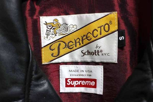 SUPREME(シュプリーム)×Schott(ショット)[2014.10.31発行]｜トレファク
