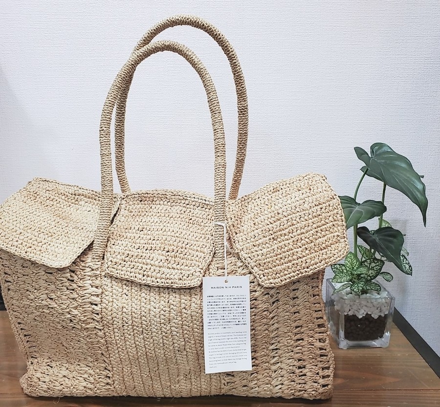 MAISON N.H PARIS ラフィアバッグ　Helen kaminski MAISON N.H PARIS ラフィアバッグ Helen kaminski