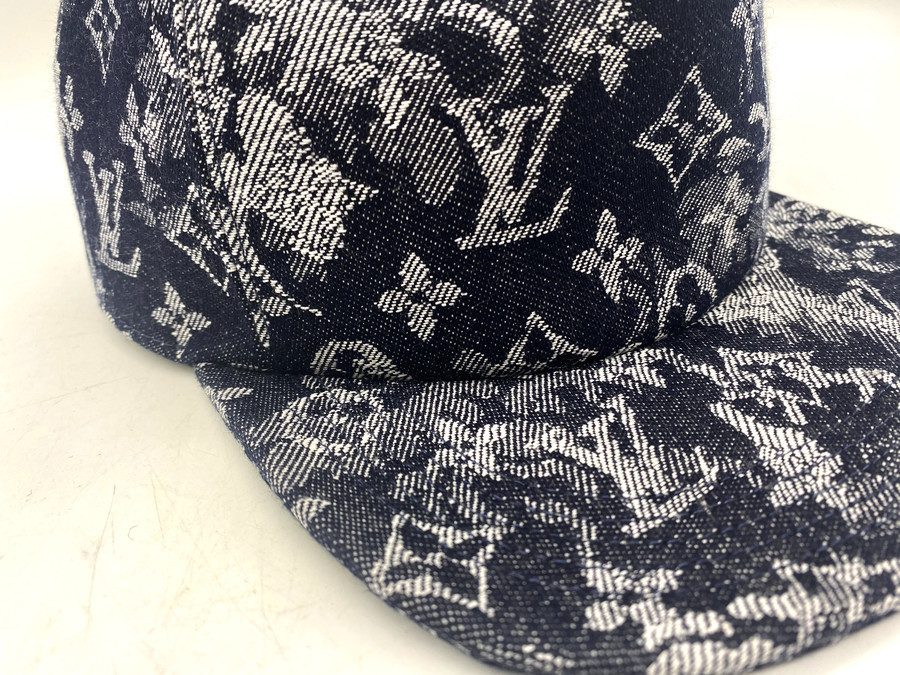 LOUIS VUITTON ルイヴィトン モノグラムタペストリーキャップ