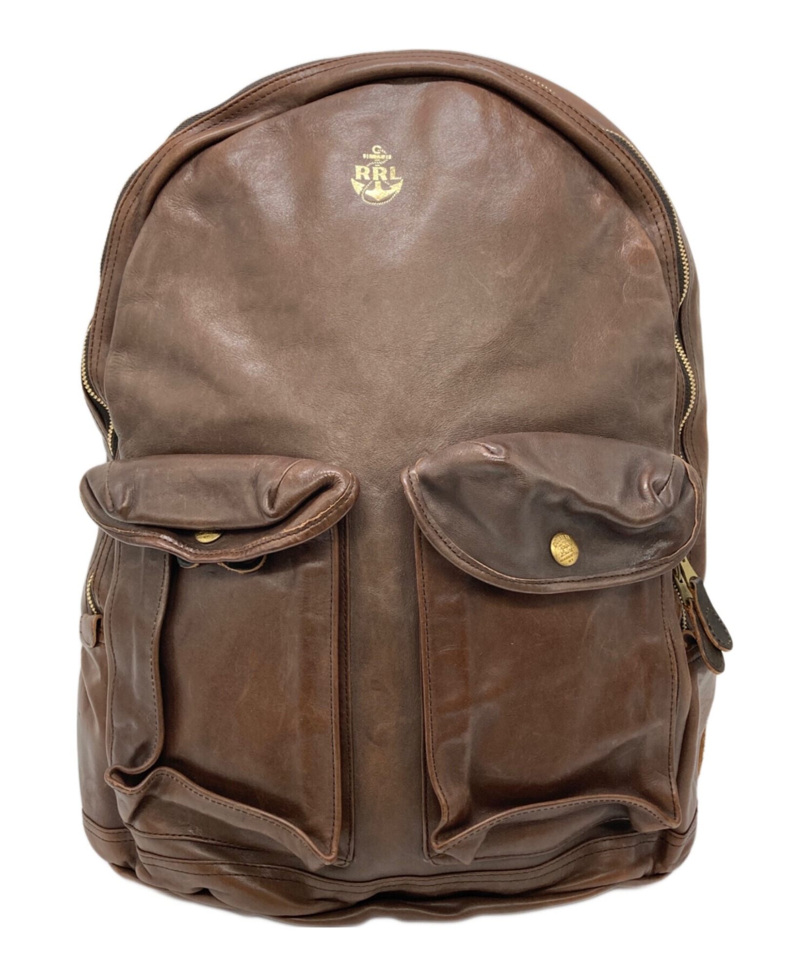 RRL / ダブルアールエル】MITCHELL LEATHER BACKPACK | 圧倒的な重厚感