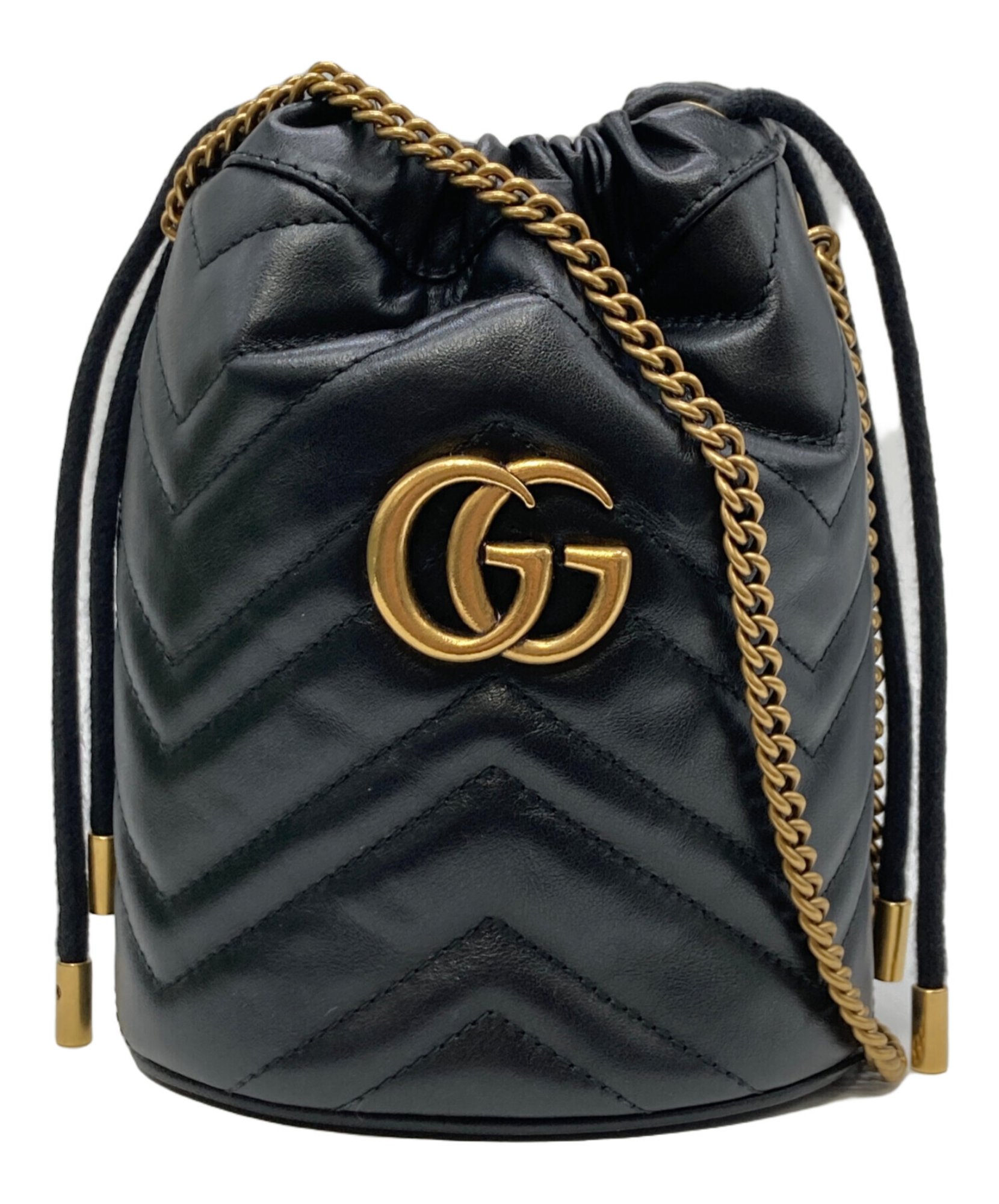GUCCI / グッチ】GGマーモント スモールバケットバッグ | アイコニック
