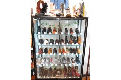 ダウンジャケットのブーツ