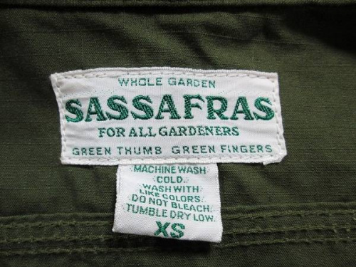 シャツジャケットのササフラス