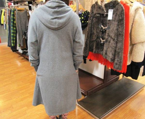 コートのスウェット