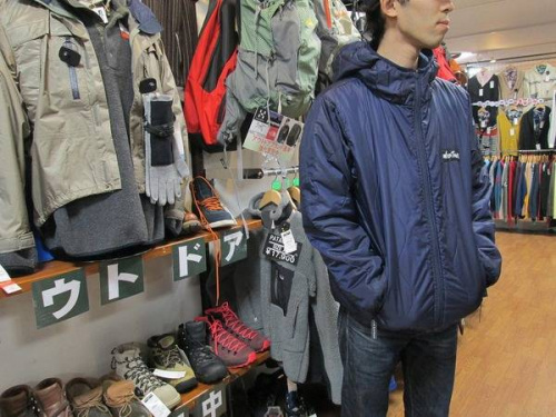 トップスのマウンテンパーカー