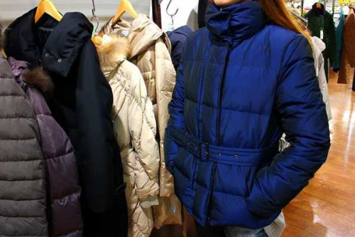 バーバリーのダウン