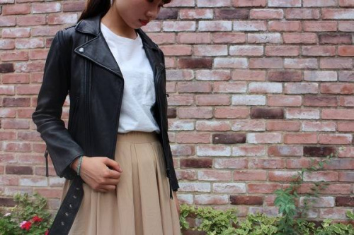 ウィムガゼットのレザージャケット