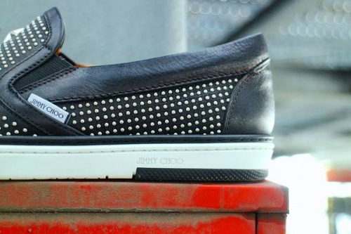 ジミーチュウのスリッポン