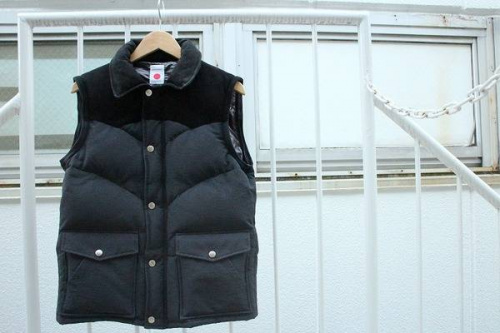 ダウンベストの2WAY