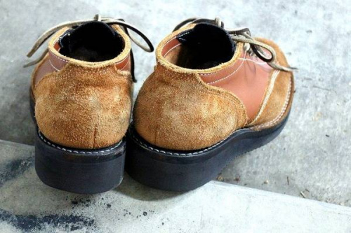 VIBERG bootsのスウェードブーツ