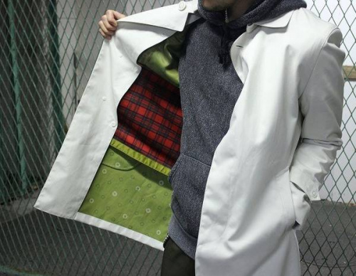 マッキントッシュ フィロソフィーのステンカラーコート