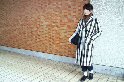 チェスターコートのチェック