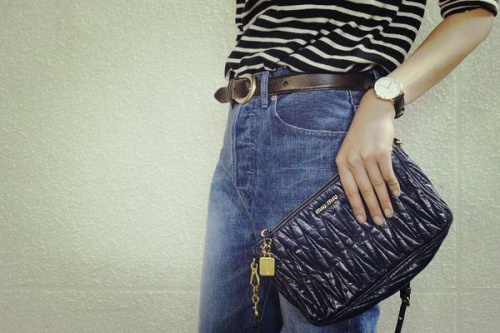 ミュウミュウのポーチ