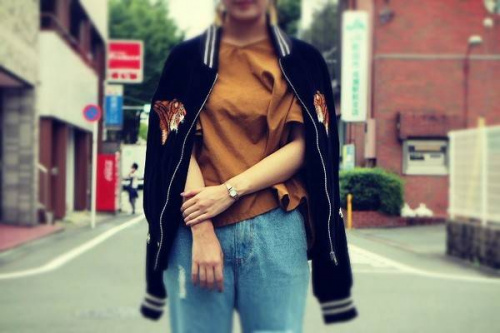 スカジャンのスーベニアジャケット