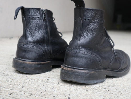 トリッカーズ×ソフネットのブーツ