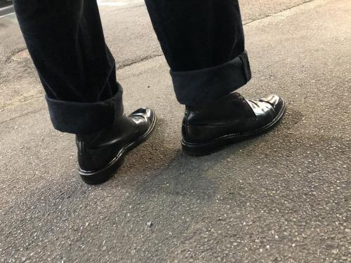 オールデンの革靴