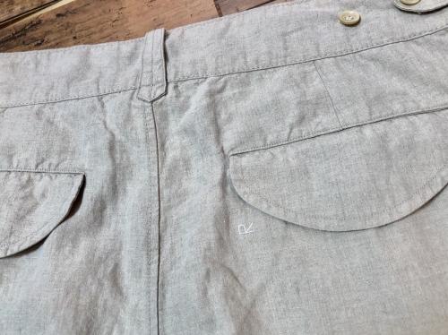 フォーティファイブアールのリネンパンツ