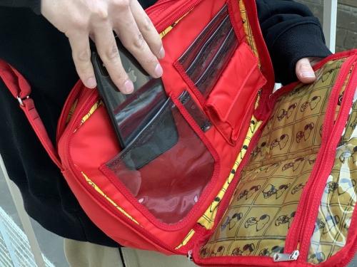 ショルダーバッグのメンズ