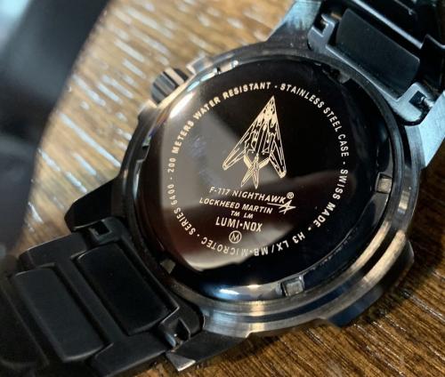 ルミノックスの時計