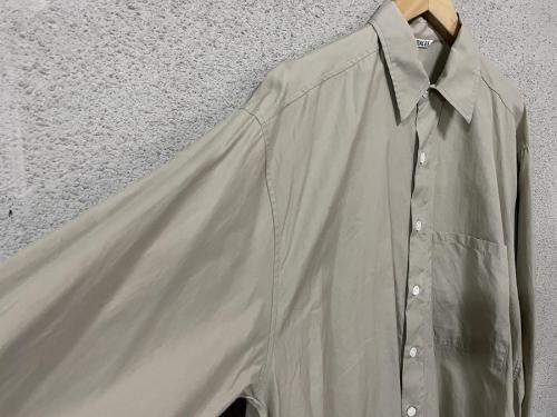 オーラリ―のWASHED FINX TWILL BIG SHIRTS