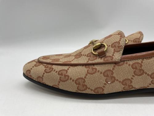 グッチのGGキャンバスビットローファー