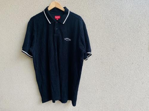 supreme 18ss Cable Knit Terry Polo 2021.04.22