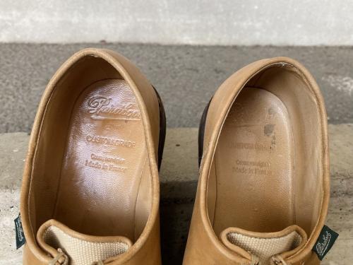 パラブーツのキャンバスコンビチロリアンシューズ