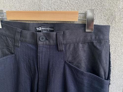 18SS ヘリンボーンサルエルテーパードパンツの買取強化中！